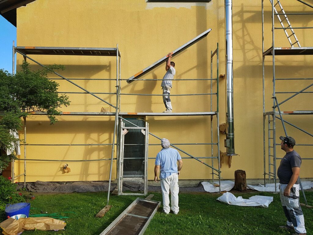 Rifacimento facciata edificio residenziale
